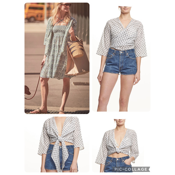 Shade Amour Wrap Top NWT (OS) - Picture 6 of 6